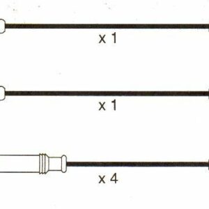 Ignition Leads Volvo 960 (964,965) 2.3.10mm Formula Power Race Performance Sets