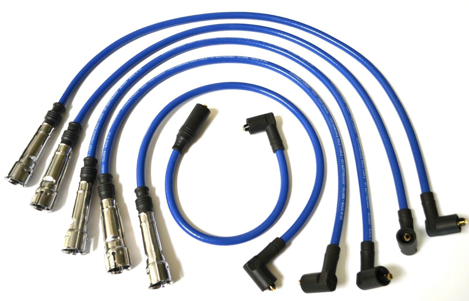 Audi Coupe 2.2. 2.3 5cyl, Formula Power 10mm Race Performance Ignition Lead Set