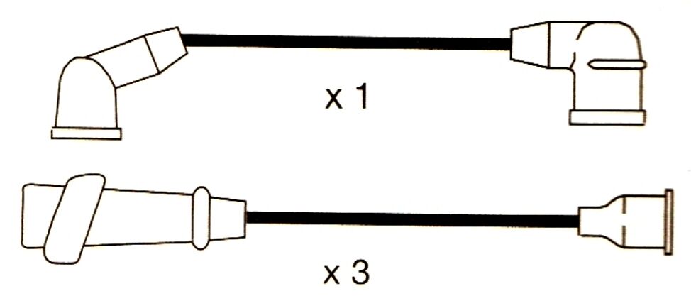 Suzuki Swift Mk2, Hatchback Formula Power 10mm Race Performance Plug Leads Fp747