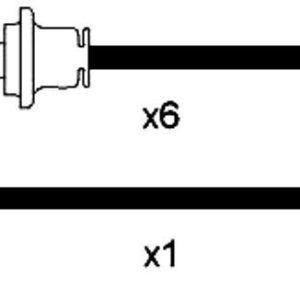 Alfa Romeo 75. 2.5. V6 10mm Formula Power Original Race Performance Lead Set.