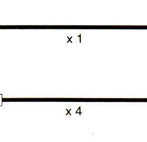 Audi 50 1.1, 1.3 (86) Original Formula Power 10mm Race Performance Lead Set.