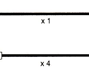 Audi 50 Original Formula Power 10mm Race Performance Plug Lead Set.