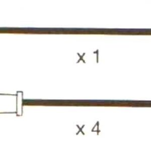 Fiat Strada Ritmo, Croma Regata Uno 0.9 Bougicord 7251 Performance Ignition Set