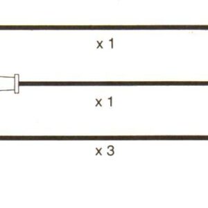 Fiat Tempra 831abo Lancia Prisma Formula Power Black Ignition Lead Set 