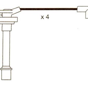 Fits Nissan Primera, Sunny, Formula Power 10mm Race Performance Lead Sets Fp861