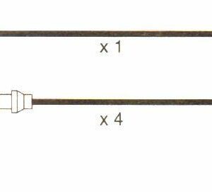 Kia Pride 1.1  1.3 Formula Power Black Performance Lead Set. Fp453a