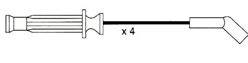 Land Rover Discovery 2.0 Inj. Formula Power Original 10mm Race Quality Lead Sets