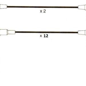 Mercedes Sl600 W129 Formula Power Original 10mm Race Performance Plug Lead Set