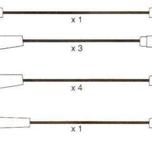 Range Rover Mk1 V8 4.2  Formula Power Original 10mm Race Performance Lead Sets