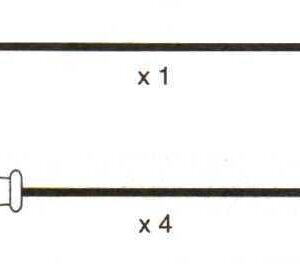 Renault 21 Turbo 2.0, 2.2 Formula Power Original 10mm Race Performance Lead Sets