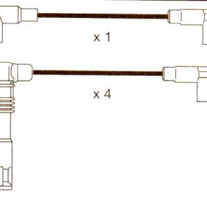 Seat Cordoba Mk1 1.4inj 16v Formula Power 10mm Race Performance Lead Set 