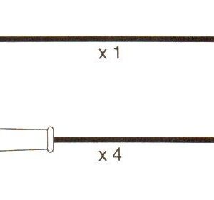 Subaru Legacy Mk1 1.6. 1.8 10mm Original Formula Power Race Performance Lead Set