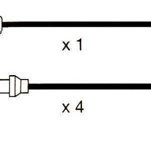 To Fit Mazda Mx3 (ec) 1.6 Inj  Formula Power 10mm Race Performance Plug Leads