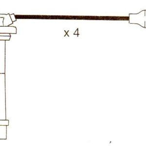 To Fit Suzuki Vitara 16v, Wagon Em Formula Power, Red 10mm Race Performance Set 