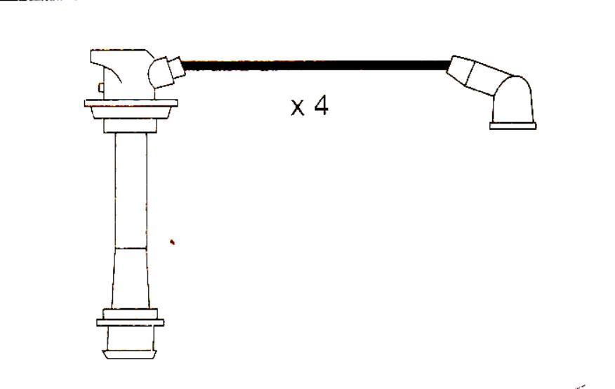 To Fit Toyota Celica Corolla, Carina 10mm Formula Power Race Performance Leads.