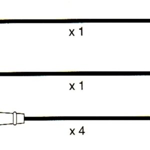 Volvo 240 740 Turbo Formula Power Original 10mm Race Performance Lead Set 